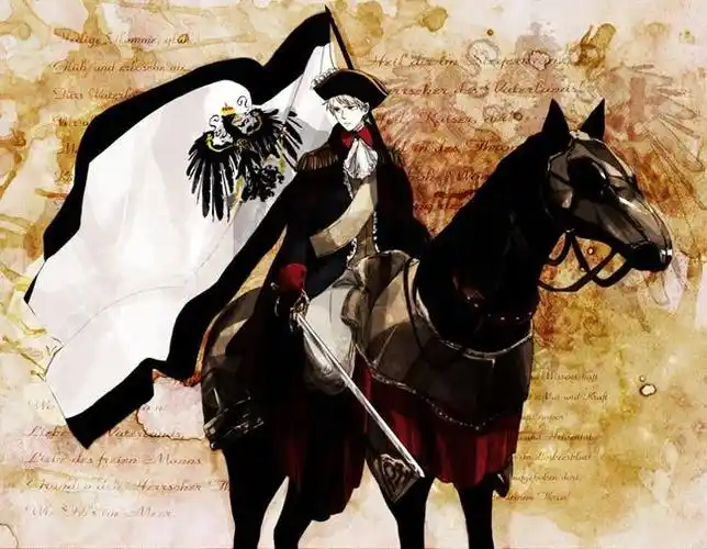 黑塔利亚里的普鲁士虽然出场不多