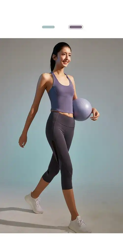 【哈他哈他 女士健身服装】hatha 哈他20春夏新款性感晨跑套装健身