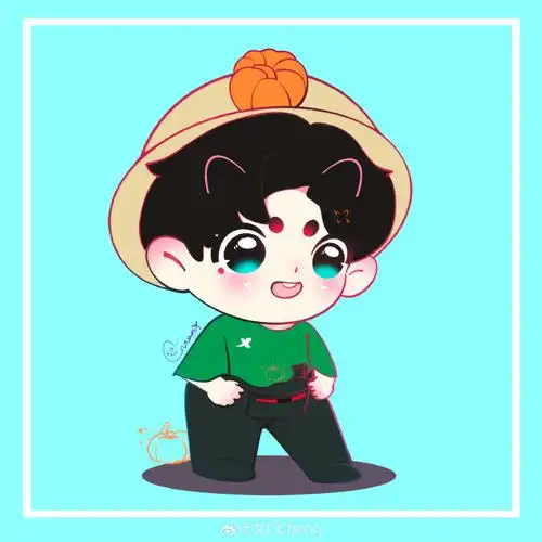 黄明昊我在横店打篮球##pick你的星画手##超话创作官