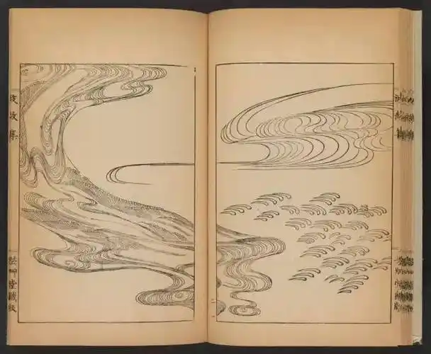 水波纹最全画法