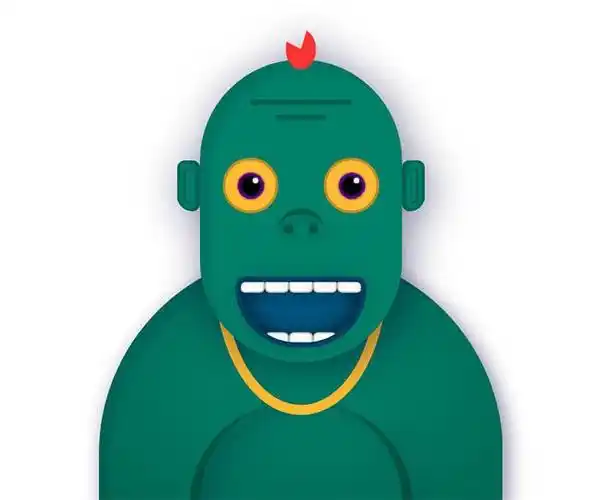 js css3卡通人物表情动画特效