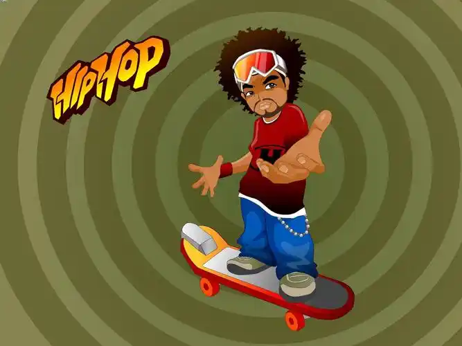 壁纸动漫cg街舞