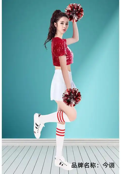 啦啦操队服比赛服啦啦队啦啦操服装成人篮球宝贝拉拉队服装韩版服装女