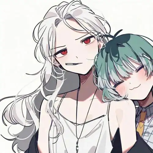 闺蜜头像第一组#闺蜜  #世间的寒冷