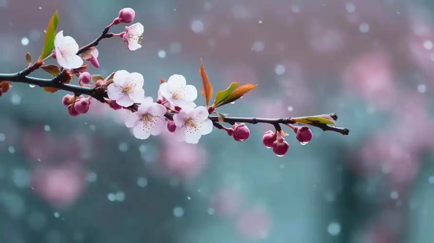春天雨背景图片-春天雨背景素材下载-第2页-觅知网