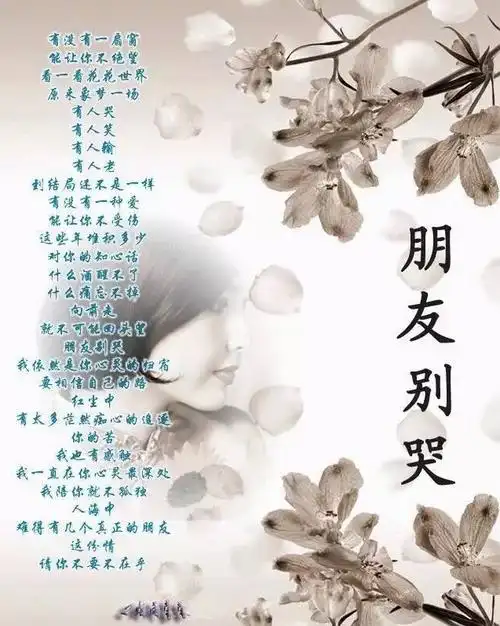 萨克斯《朋友别哭》