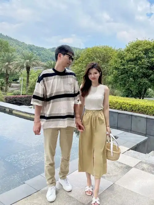 178&163情侣穿搭| 有你在就是幸福的模样_情侣穿搭_ootd_穿搭