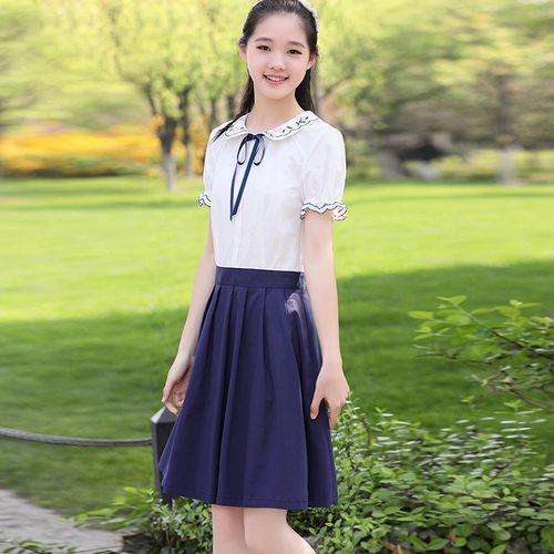 初中女生连衣裙夏