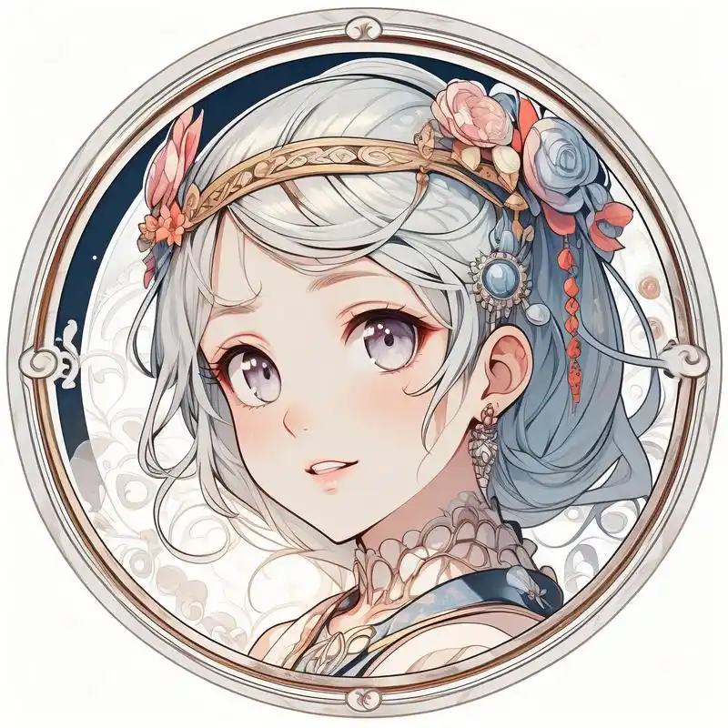 圆形头像框设计96个性展示