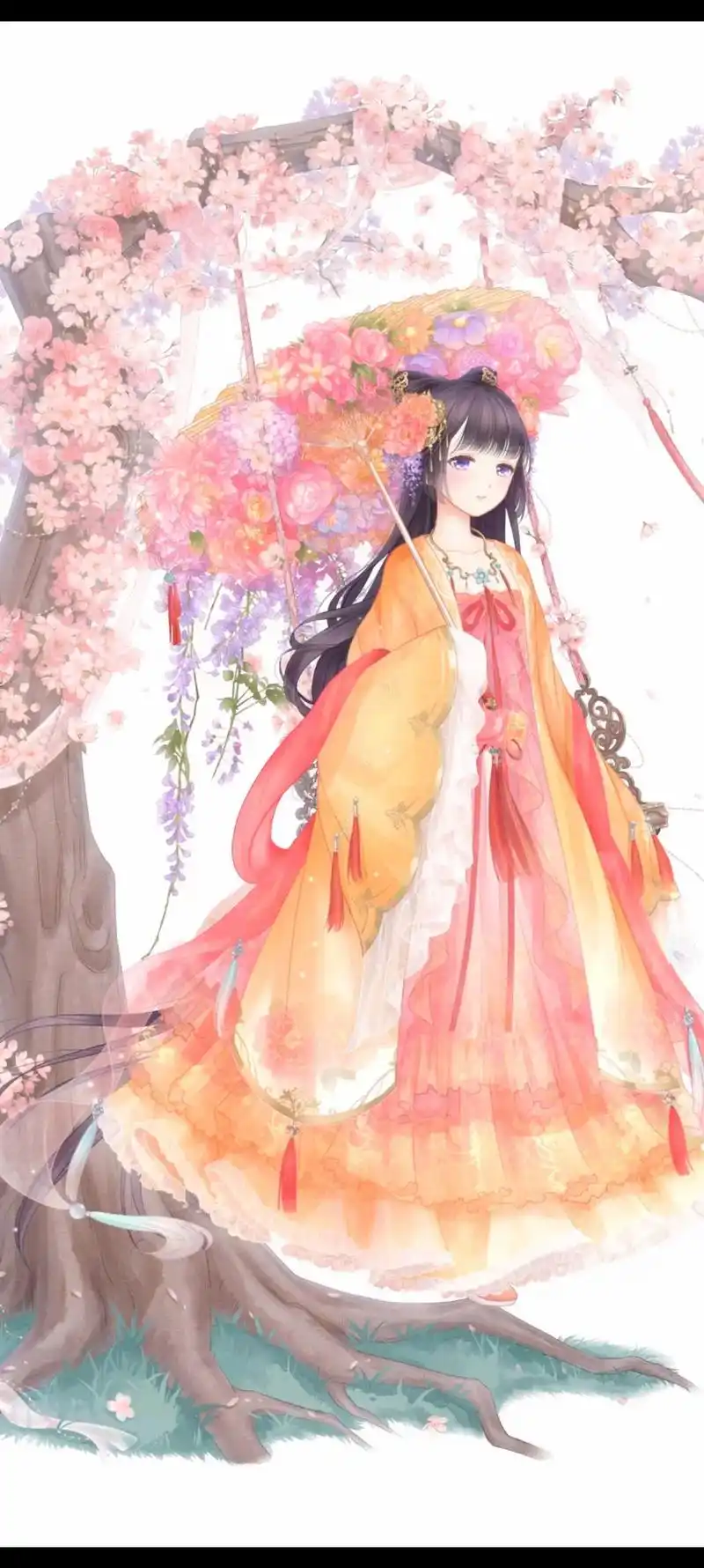 古装仙女插画图集 #绝美古风 #梦幻花仙 - 抖音