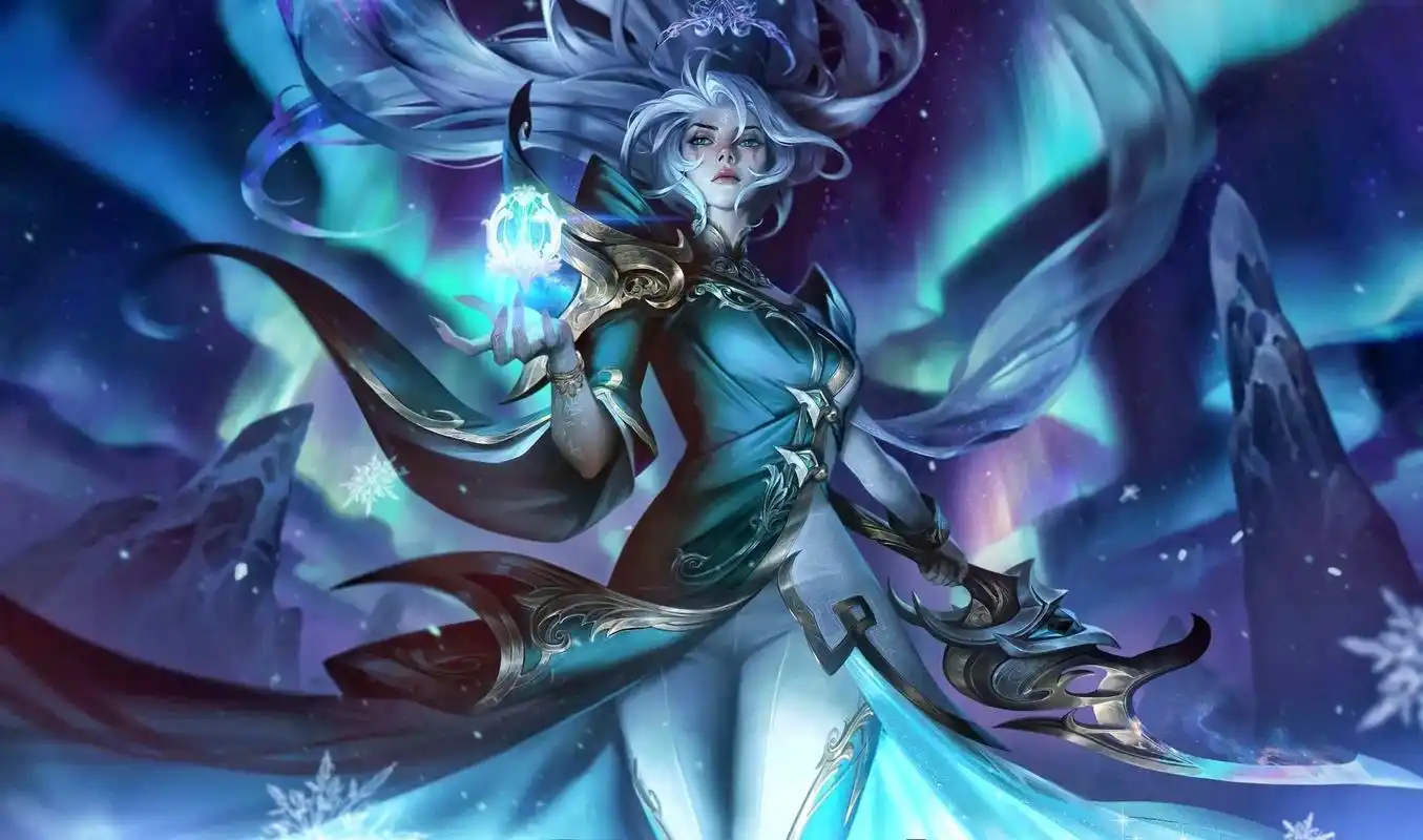 北极星系列高清皮肤原画.#英雄联盟 #北极星 #系列皮肤 # - 抖音