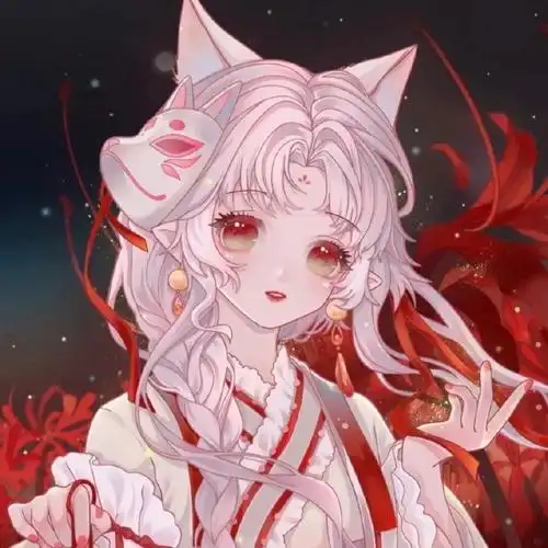 古风系列 少女手绘头像明媚而热烈#国漫点评团#|#手绘头像