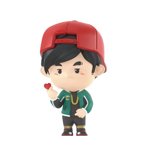 popmart泡泡玛特 周同学周游记系列盲盒周杰伦周边玩具创意摆件 59元