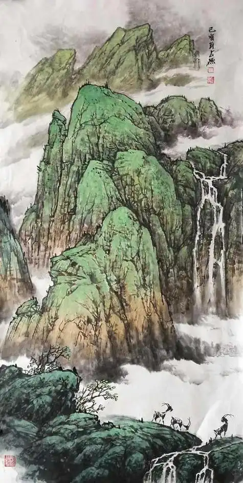 名家山水画作品欣赏 山水画作品欣赏