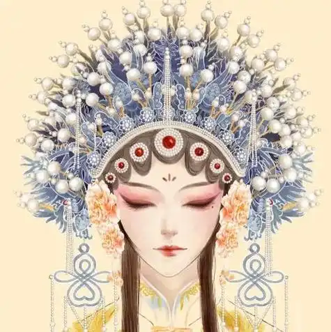 国粹京剧戏曲头像如果赶不上日出错过日落请记得还有满天星辰