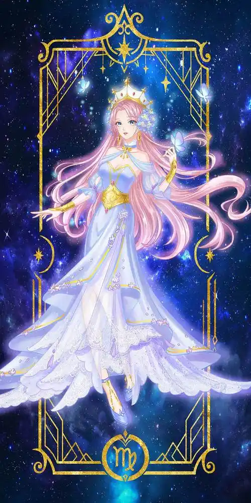 12星座宫女神插画