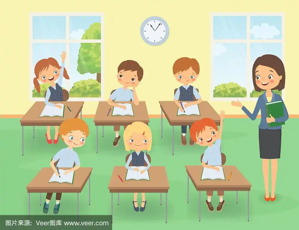 老师在给学生上课