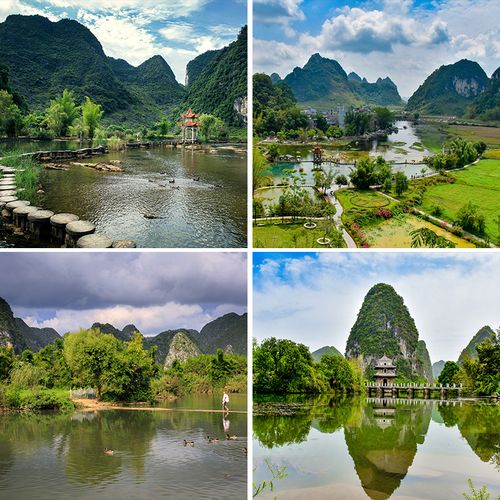 山水风景直播背景布3d立体主播墙纸布建筑室外草原大自然背景墙网红抖