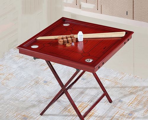 吉兴久折叠康乐球台克朗棋桌老上海弄堂游戏康乐棋球盘 色拆卸桌腿