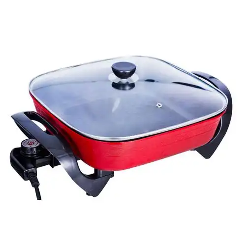 家用多功能电炒锅韩式电热锅电火锅不粘锅煎锅学生宿舍煮面小电锅o7