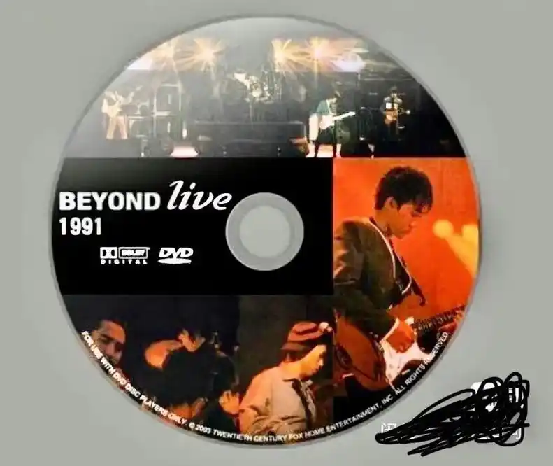 黄家驹1991生命接触演唱会5元 - 抖音