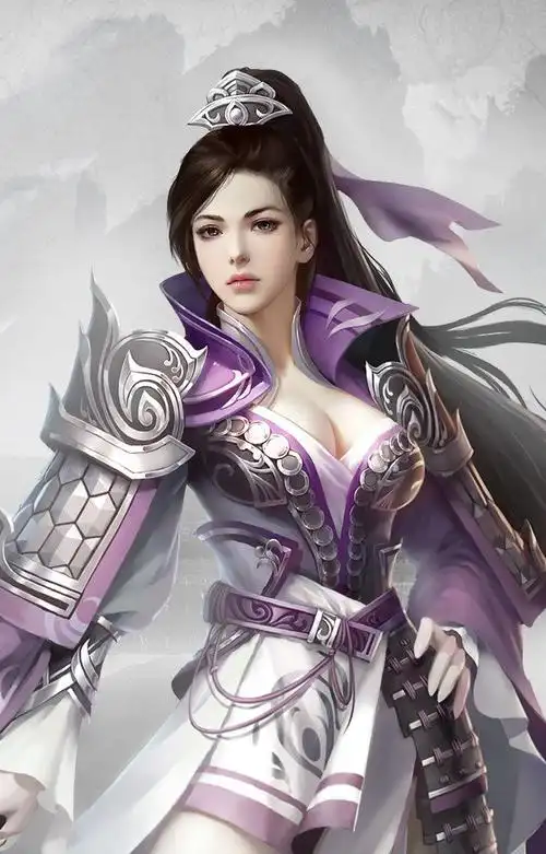 114谁说女子不如男二次元霸气十足的古风女将军组图来袭