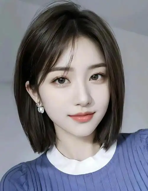 短发女生的时尚秘诀:"一刀切"发型打造清爽干练形象|脸型|卷发|圆脸