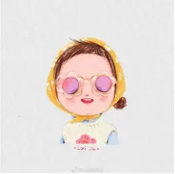 刘小花卡通头像_微信头像图片大全