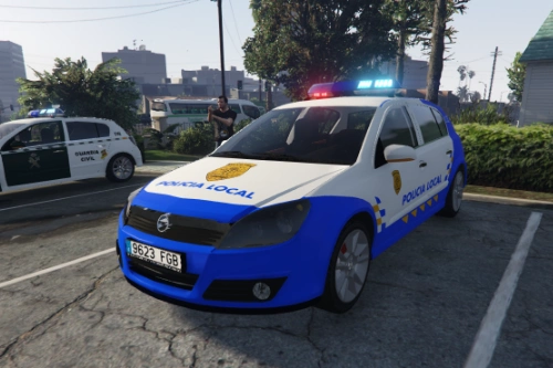 2012 seat leon tgi guardia civil seguridad ciudada