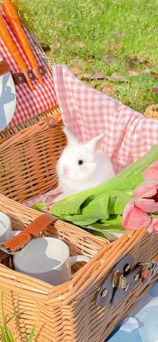 超级可爱小兔子图源:名侦探牛奶喵