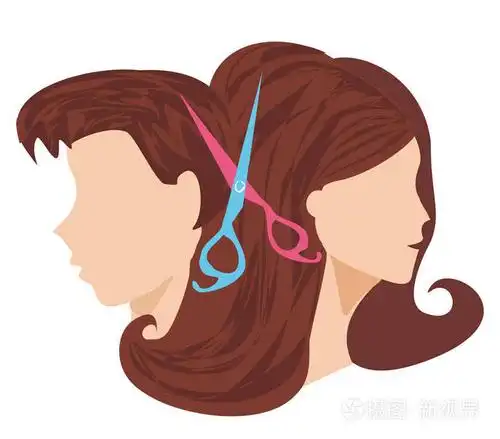 美发沙龙-图标海报