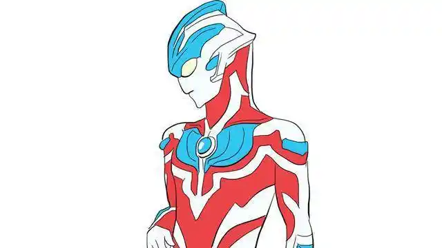 奥特曼卡通简笔画 赛罗奥特曼卡通简笔画