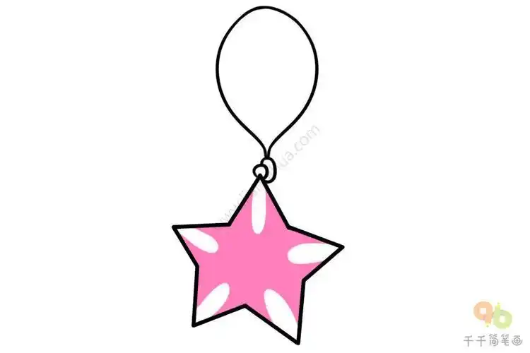 漂亮饰品简笔画 简笔画图片大全-蒲城教育文学网