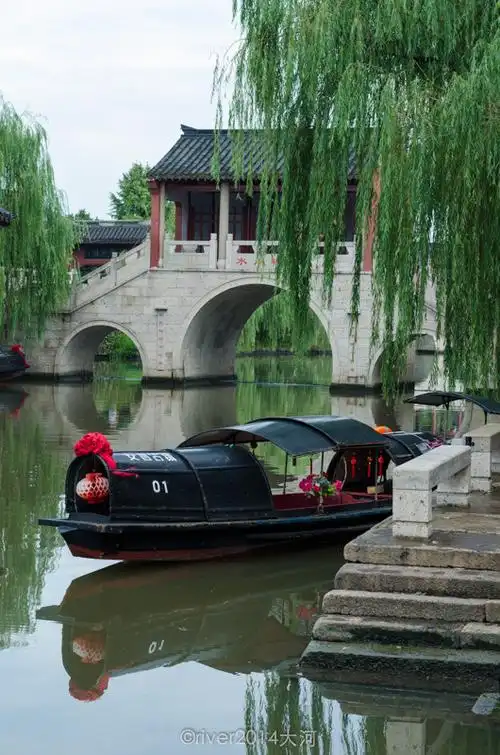 安昌古镇:乌篷船上岁月长【主题游:古镇】.