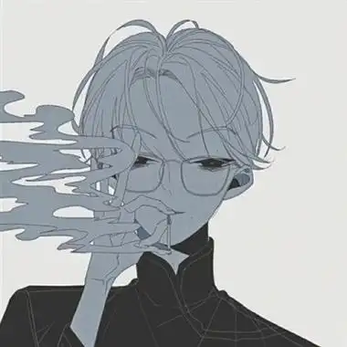 动漫男生叼烟冷酷头像图片(优选18张)-非主流之家