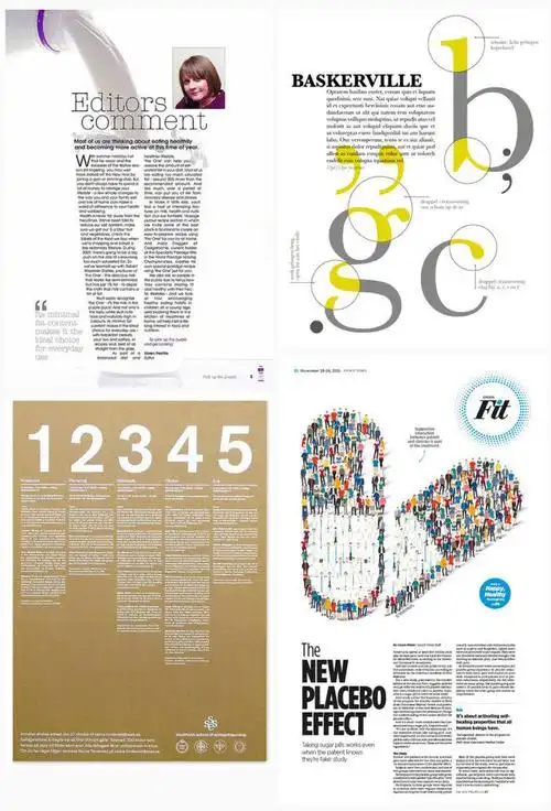 报刊杂志图文排版