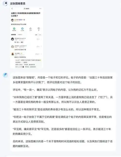 难度升级,再来一张表情包解读:它把每一项数据都列出来了,并解释了