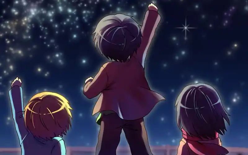 电脑壁纸 动漫卡通 动漫人物 q版进击的巨人三人组