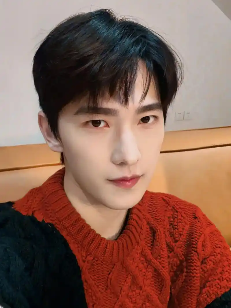 杨洋这组照片的发型太好好看!