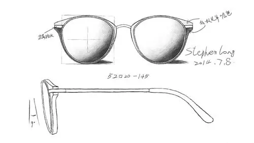 眼镜设计一般流程介绍