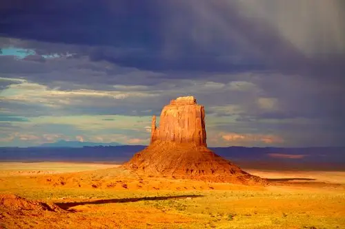 美国西部纪念碑谷地