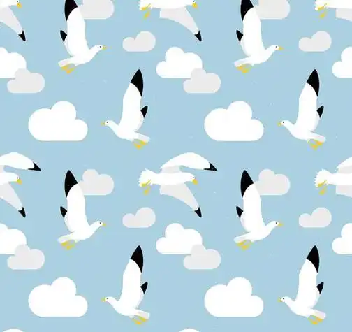 简笔画海鸥简笔画海鸥简单又好看