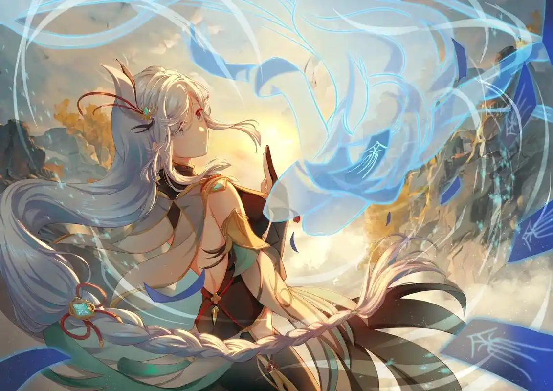 ipad壁纸超清4k原图原神 - 抖音