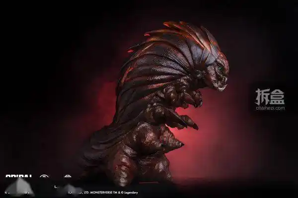 spiral studio 魔斯拉幼虫 哥斯拉怪兽之王 雕像