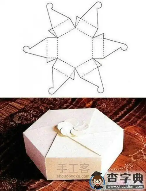 制作图解-简易纸盒两款2016折纸盒子图解教程大全精美手工折纸桃心