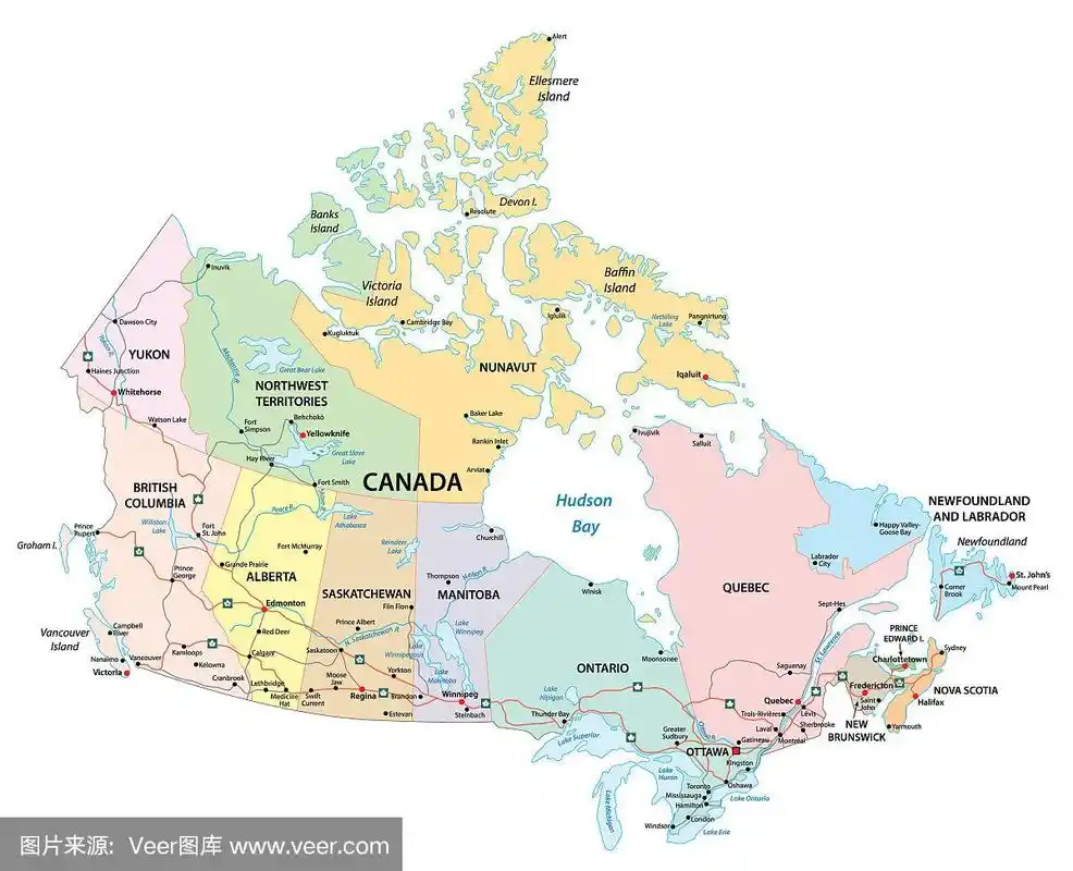 加拿大行政政治和路线图