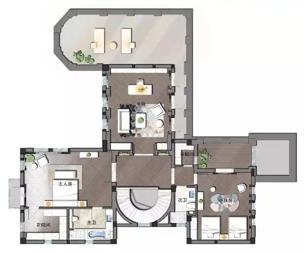 680㎡江苏宜兴 · 龙湖紫云台 --观享际设计