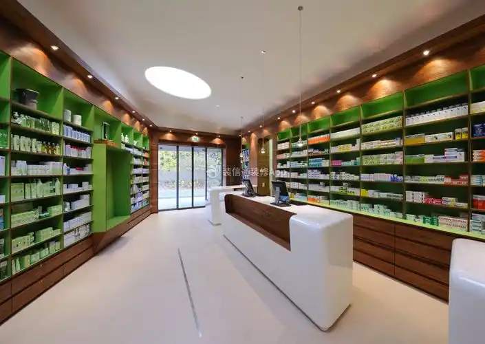 2022药店店面装潢设计效果图
