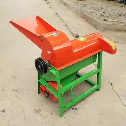 小型电动稻谷脱粒机价格 多功能谷子脱粒机 邦耀 家用玉米脱粒机图片