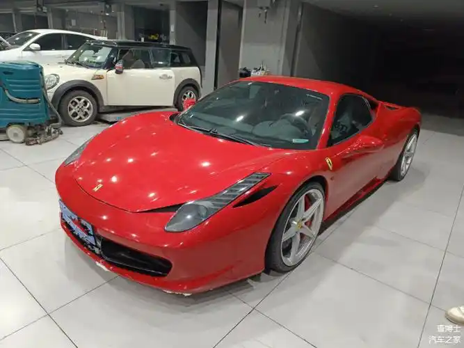 二手法拉利458超奢华跑车红色闪电你值得拥有